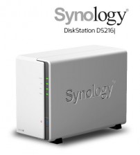 Synology DS216J NAS DiskStation 2 BAYS MARVELL 1.0Ghz - 512MB